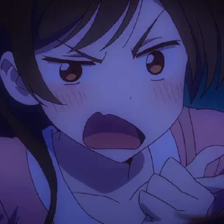 🤨 emoji Chizuru Mizuhara @AnimesIndustryCG Telegram sticker 24 of 64