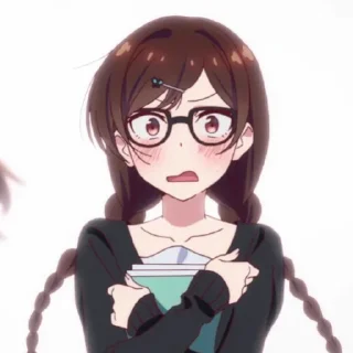 😳 emoji Chizuru Mizuhara - @Otakuzdream Telegram sticker 23 of 120