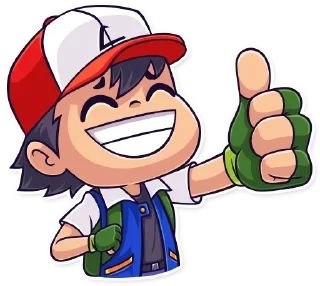👍 emoji Greninja's stic-pack (@IGRISXROBOT) Telegram sticker 20 of 119