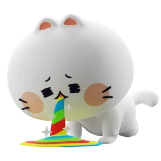 💬 emoji 우다다다 모찌찌찌 By @KakaoEmoticon Telegram sticker 6 of 24