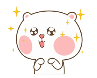 Sticker from Puffy Bear & Rabbit @Stickersey