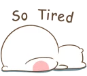 Sticker from TuaGom Puffy Bear and Rabbit by TORA JUNG