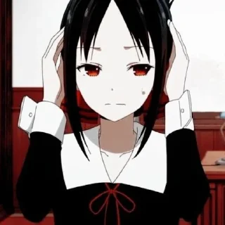 🦨 emoji kaguya shinomiya Telegram sticker 11 of 65