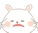 Sticker from TUAGOM: PUFFY BEAR AND RABBIT 1-NAB❤