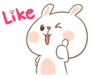 😝 emoji TUAGOM: PUFFY BEAR AND RABBIT 1-NAB❤ Telegram sticker 13 of 42