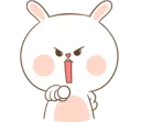 Sticker from TUAGOM: PUFFY BEAR AND RABBIT 1-NAB❤
