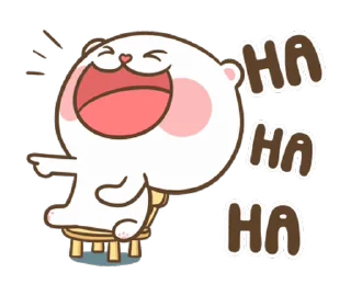 Sticker from Puffy Bear & Rabbit @Stickersey