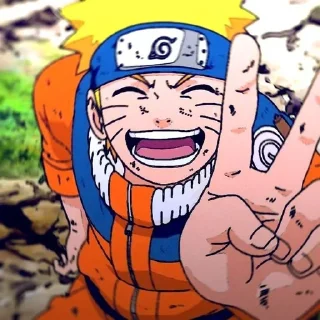 ✌️ emoji 𝙉𝙖𝙧𝙪𝙩𝙤| 𝘽𝙮 @Tunzayyarkhant Telegram sticker 24 of 34
