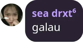 Sticker from sea cantik
