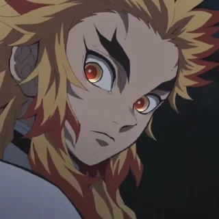 Sticker from Kyojuro Rengoku @stupidworm