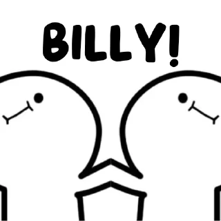 Sticker from $BILLY