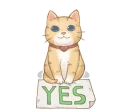 👍 emoji Cat's LifeStyle (English Ver.) Telegram sticker 21 of 41