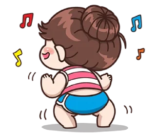 🎶 emoji Boobib Sunday (English Ver.) @bistic Telegram sticker 5 of 40