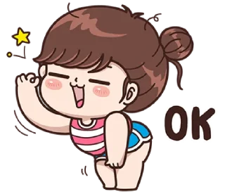 👌 emoji Boobib Sunday (English Ver.) @bistic Telegram sticker 21 of 40