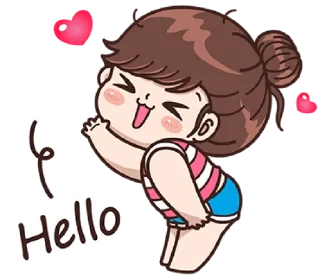 🥰 emoji Boobib Sunday (English Ver.) @bistic Telegram sticker 19 of 40