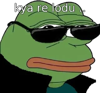 Sticker from Chutiya pack