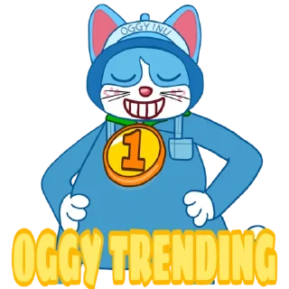 1⃣ emoji OGGY INU ($OGGY) | @Astrotomshop Telegram sticker 14 of 32