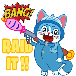 👊 emoji OGGY INU ($OGGY) | @Astrotomshop Telegram sticker 12 of 32