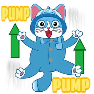 👆 emoji OGGY INU ($OGGY) | @Astrotomshop Telegram sticker 20 of 32