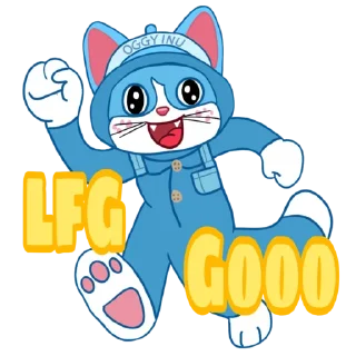 🤟 emoji OGGY INU ($OGGY) | @Astrotomshop Telegram sticker 6 of 32