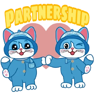 🤝 emoji OGGY INU ($OGGY) | @Astrotomshop Telegram sticker 10 of 32