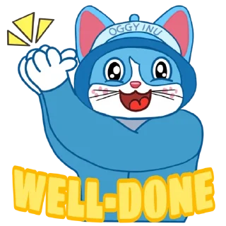 👏 emoji OGGY INU ($OGGY) | @Astrotomshop Telegram sticker 15 of 32
