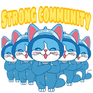💪 emoji OGGY INU ($OGGY) | @Astrotomshop Telegram sticker 11 of 32
