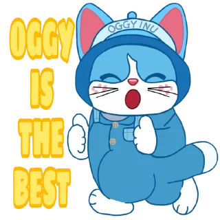 👍 emoji OGGY INU ($OGGY) | @Astrotomshop Telegram sticker 3 of 32