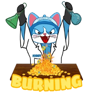 🔥 emoji OGGY INU ($OGGY) | @Astrotomshop Telegram sticker 16 of 32