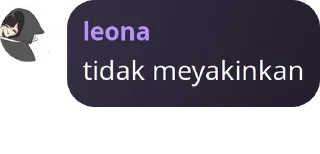Sticker from Punyanya Leona, yang nyuri mimpi jadi roti