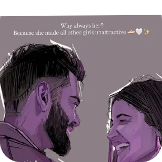 Romantic sticker 2