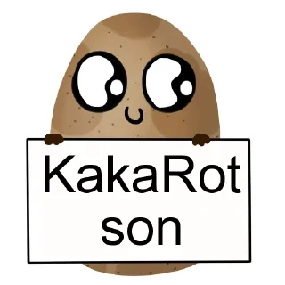 🤔 emoji ★ The KaKaRot ★s kang pack 1 Telegram sticker 16 of 36