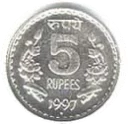 Sticker from Indian Currency