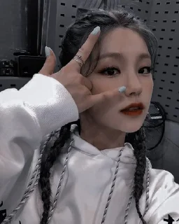 Sticker from HWANG YEJI DARK PT.2