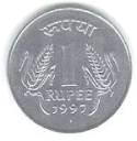 Sticker from Indian Currency