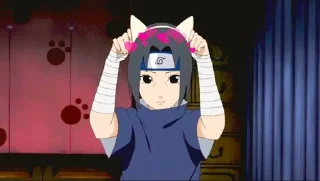 🖤 emoji Itachi Uchiha Telegram sticker 2 of 25