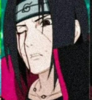 🖤 emoji Itachi Uchiha Telegram sticker 10 of 25