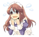Sticker from The Melancholy of Haruhi Suzumiya