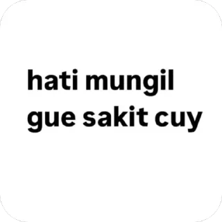 Sticker from ah ah ah