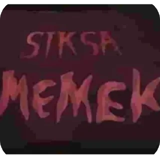Sticker from ah ah ah