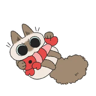 😋 emoji 小豆泥-陪伴泥 Telegram sticker 10 of 16