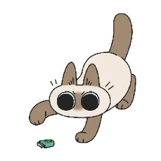 😼 emoji 小豆泥-陪伴泥 Telegram sticker 12 of 16
