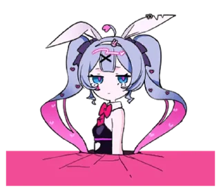 🧁 emoji ₍ Rᥲδδiᴛ 𐋏᧐ᥣᥱ ₎ ˚₊· ♡ @mewsticks Telegram sticker 23 of 24