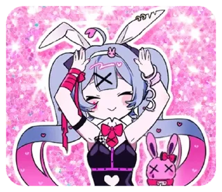 🧁 emoji ₍ Rᥲδδiᴛ 𐋏᧐ᥣᥱ ₎ ˚₊· ♡ @mewsticks Telegram sticker 24 of 24