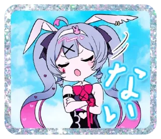 🧁 emoji ₍ Rᥲδδiᴛ 𐋏᧐ᥣᥱ ₎ ˚₊· ♡ @mewsticks Telegram sticker 5 of 24