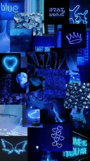 🌀 emoji Aesthetic Blue @xvieravelyn — @stckrRobot Telegram sticker 4 of 40