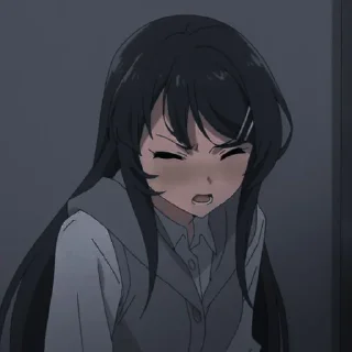 🐰 emoji Sakurajima Mai @nexunussq @rintanghye Telegram sticker 22 of 58
