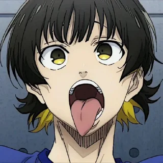 ⚽️ emoji 言`Bachira Meguru; @A5I58 Telegram sticker 23 of 104