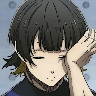 ⚽️ emoji 言`Bachira Meguru; @A5I58 Telegram sticker 10 of 104