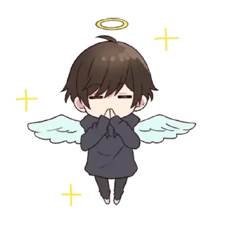 😇 emoji H's sticker pack (@Hinata_proxbot) Telegram sticker 2 of 46